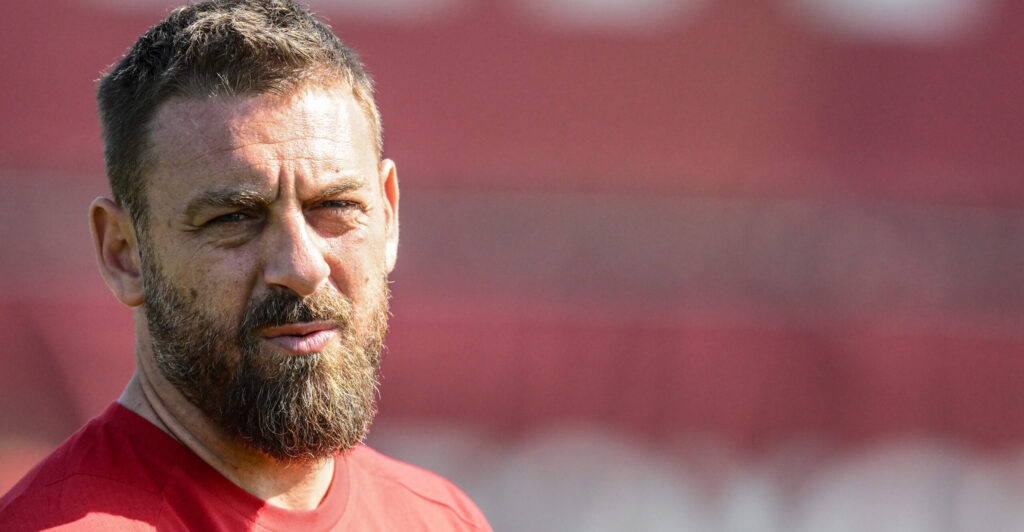 De Rossi AS Roma Training Session