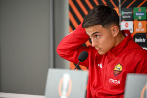 Dybala AS Roma Training Session And Press Conference - UEFA Europa League 2023/24