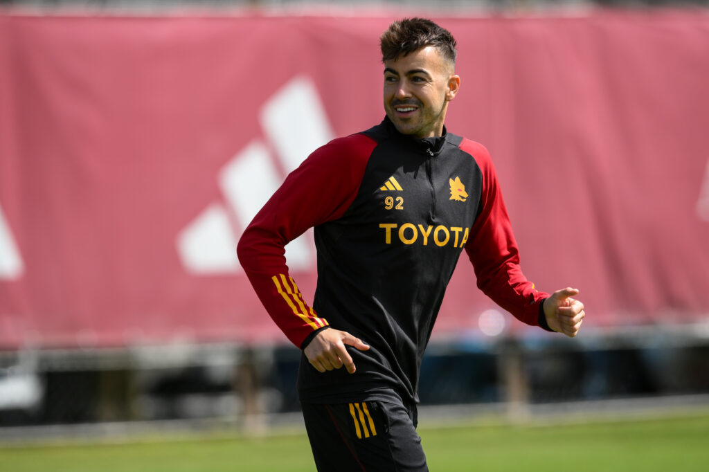 El Shaarawy AS Roma Training Session