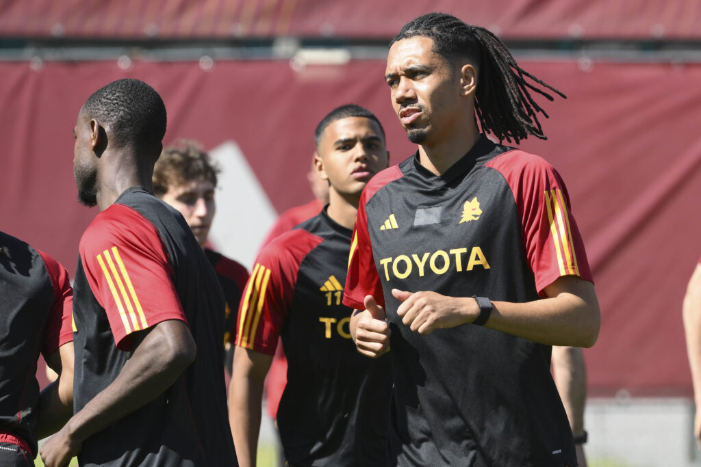 Smalling AS Roma Training Session