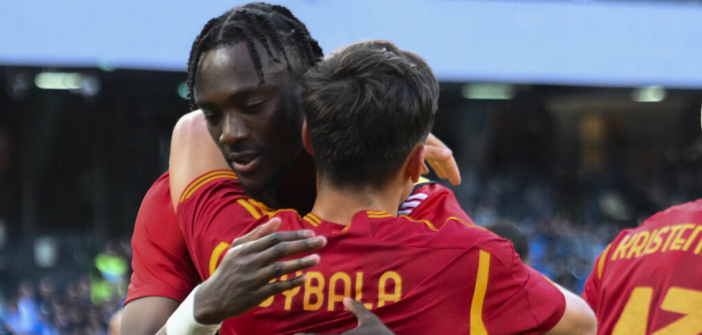 Dybala Abraham  SSC Napoli v AS Roma - Serie A TIM