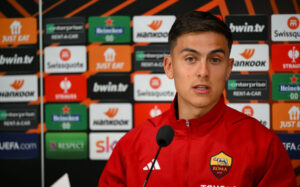 Dybala AS Roma Training Session And Press Conference - UEFA Europa League 2023/24