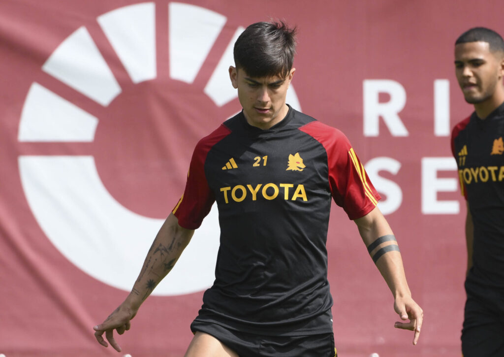 Dybala AS Roma Training Session