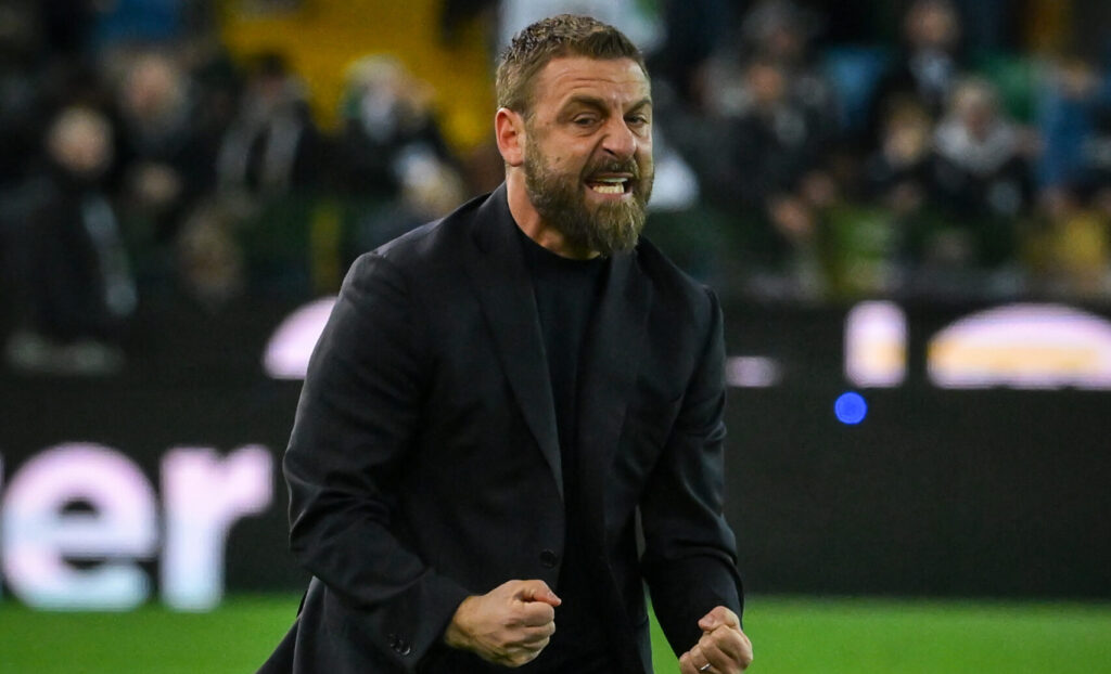 De Rossi Udinese Calcio v AS Roma - Serie A TIM