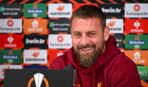 De Rossi AS Roma Training Session And Press Conference - UEFA Europa League 2023/24