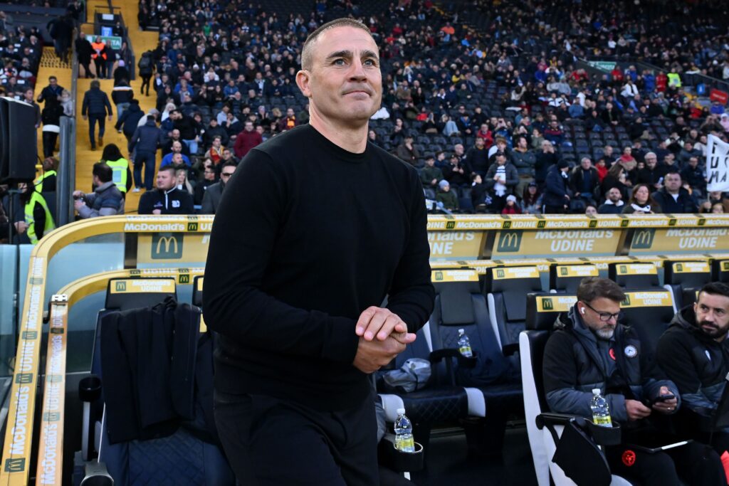 Cannavaro Udinese Calcio v AS Roma - Serie A TIM