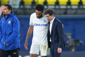 aubameyang Villarreal CF v Olympique Marseille: Round of 16 Second Leg - UEFA Europa League 2023/24