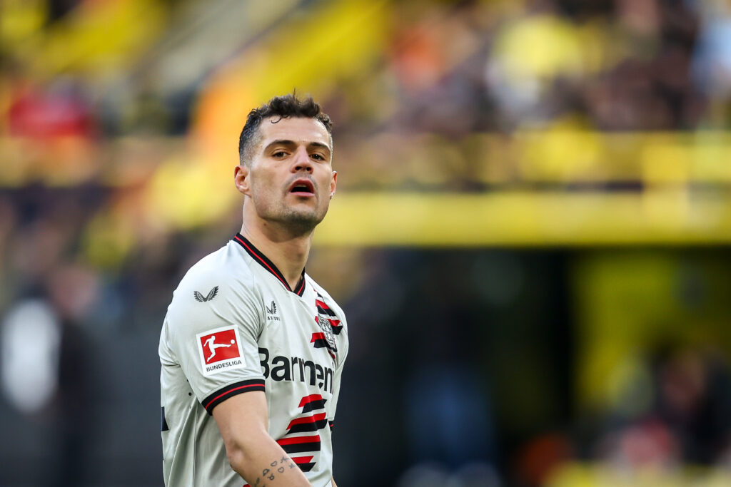 Xhaka Borussia Dortmund v Bayer 04 Leverkusen - Bundesliga