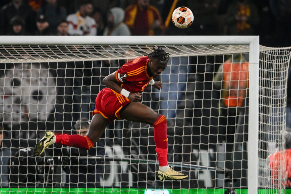 abraham AS Roma v AC Milan: Quarter-Final Second Leg - UEFA Europa League 2023/24