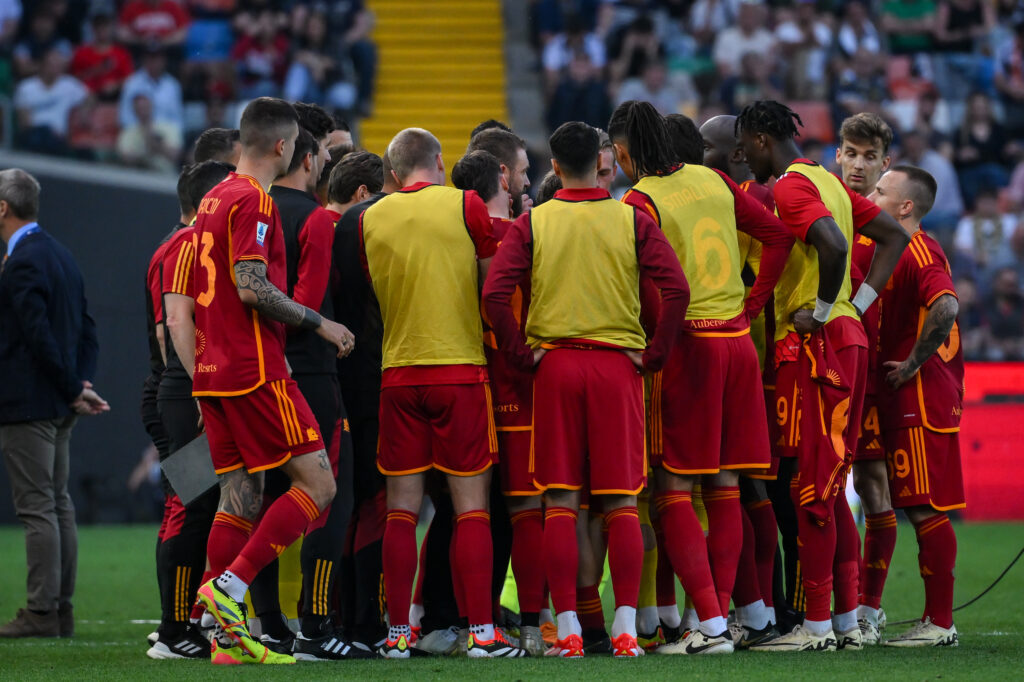 squadra Udinese Calcio v AS Roma - Serie A TIM
