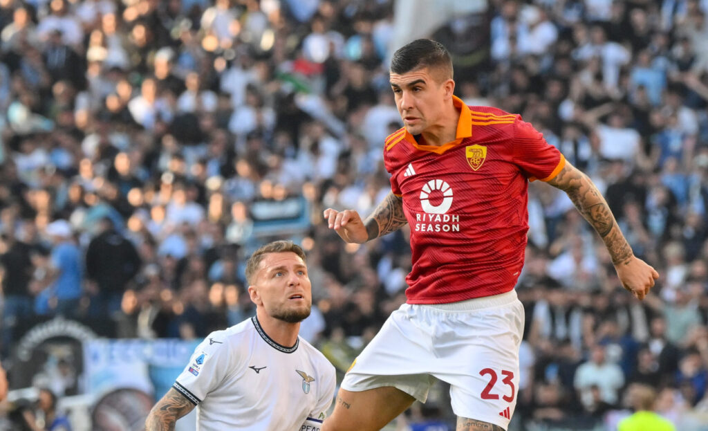 mancini AS Roma v SS Lazio - Serie A TIM