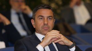 Costacurta FIGC Meeting At Italian Olympic Committee