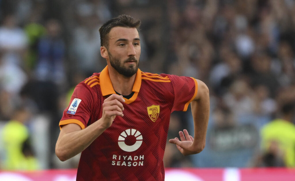 cristante AS Roma v SS Lazio - Serie A TIM