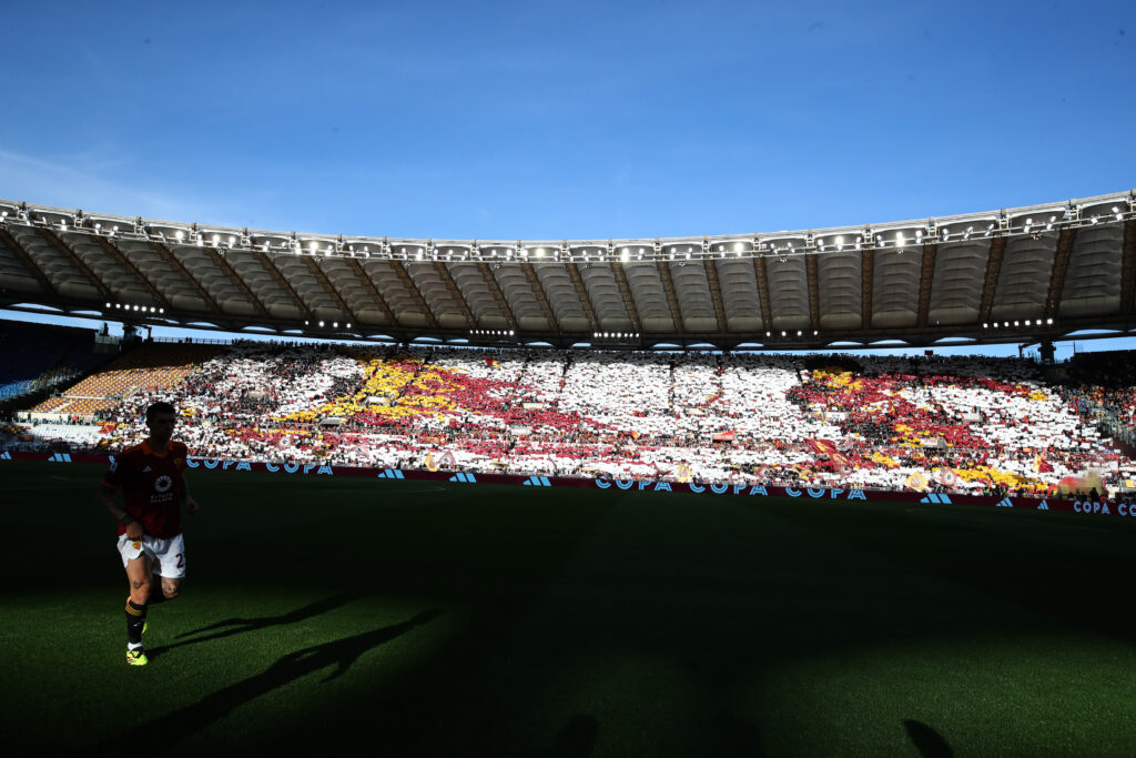 coreografia Di Bartolomei AS Roma v SS Lazio - Serie A TIM