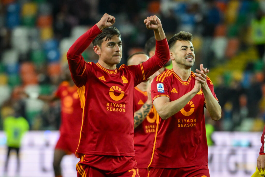 El Shaarawy Dybala Udinese Calcio v AS Roma - Serie A TIM