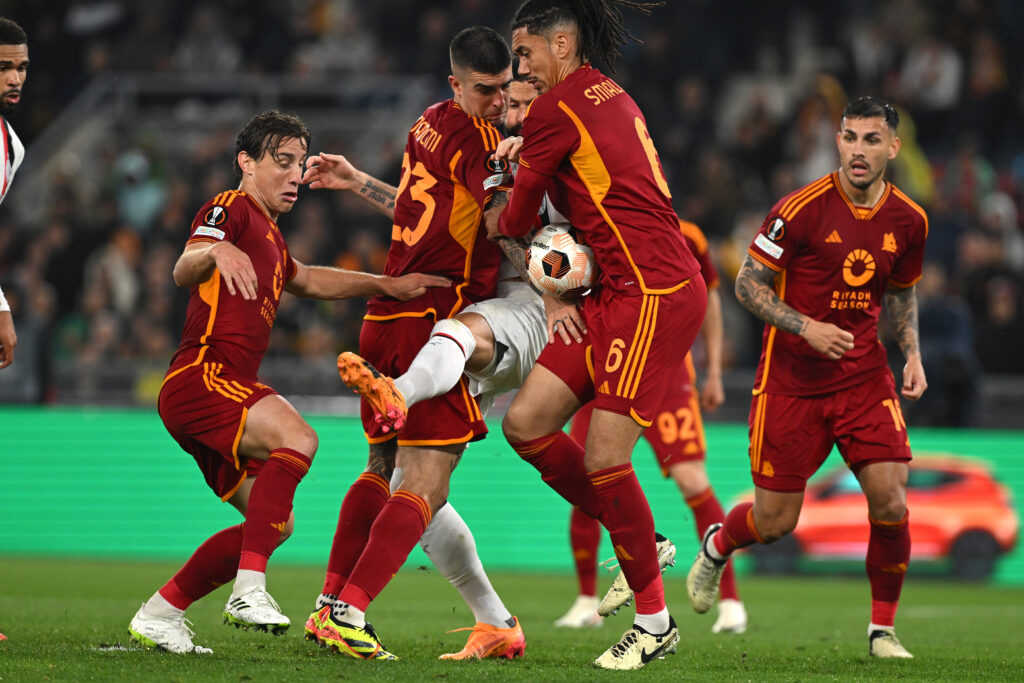 AS Roma v AC Milan: Quarter-Final Second Leg - UEFA Europa League 2023/24