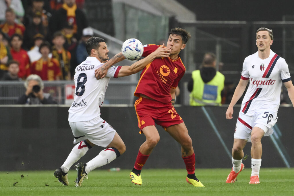 dybala AS Roma v Bologna FC - Serie A TIM