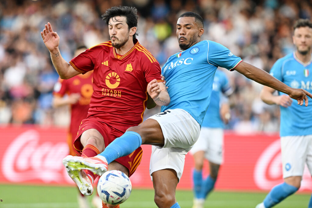 Azmoun SSC Napoli v AS Roma - Serie A TIM
