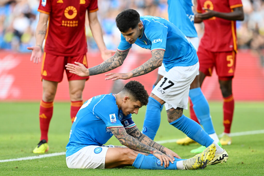 Di Lorenzo SSC Napoli v AS Roma - Serie A TIM