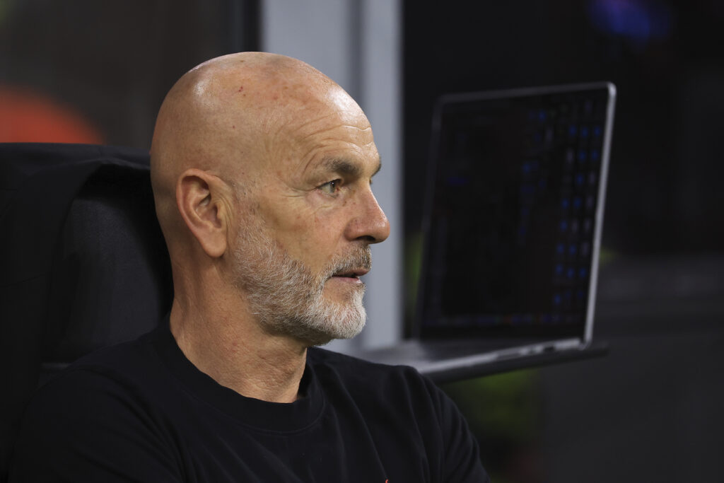 Pioli AC Milan v AS Roma: Quarter-Final First Leg - UEFA Europa League 2023/24
