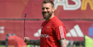 De Rossi AS Roma Training Session