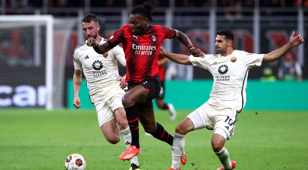 AC Milan v AS Roma: Quarter-Final First Leg - UEFA Europa League 2023/24