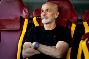 Pioli AS Roma v AC Milan: Quarter-Final Second Leg - UEFA Europa League 2023/24