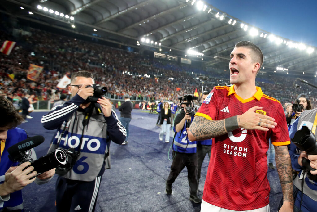 mancini AS Roma v SS Lazio - Serie A TIM