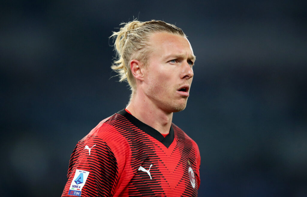 kjaer SS Lazio v AC Milan - Serie A TIM
