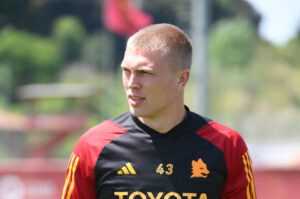 Kristensen AS Roma Training Session