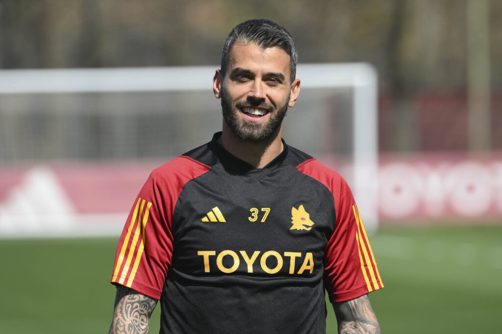 Spinazzola AS Roma Training Session
