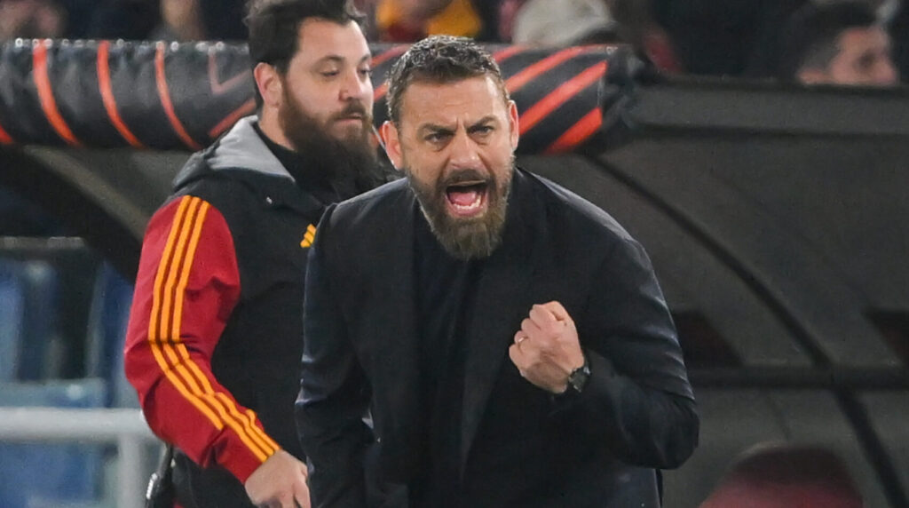 De Rossi AS Roma v AC Milan: Quarter-Final Second Leg - UEFA Europa League 2023/24