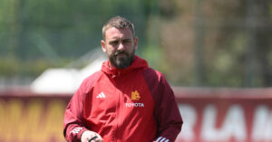 De Rossi AS Roma Training Session