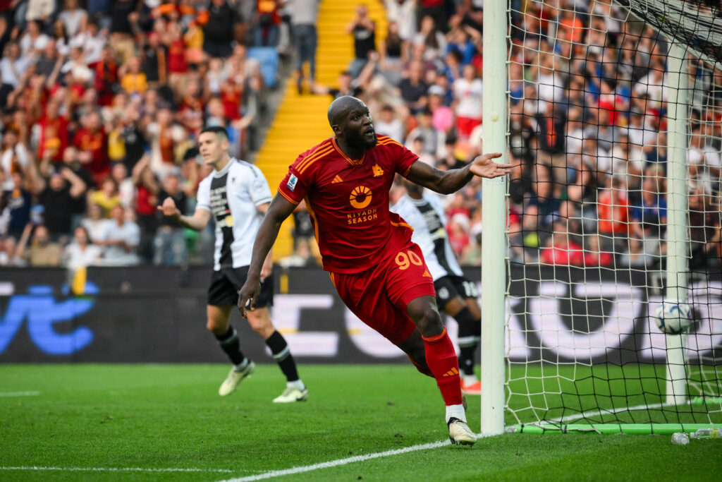 lukaku Udinese Calcio v AS Roma - Serie A TIM