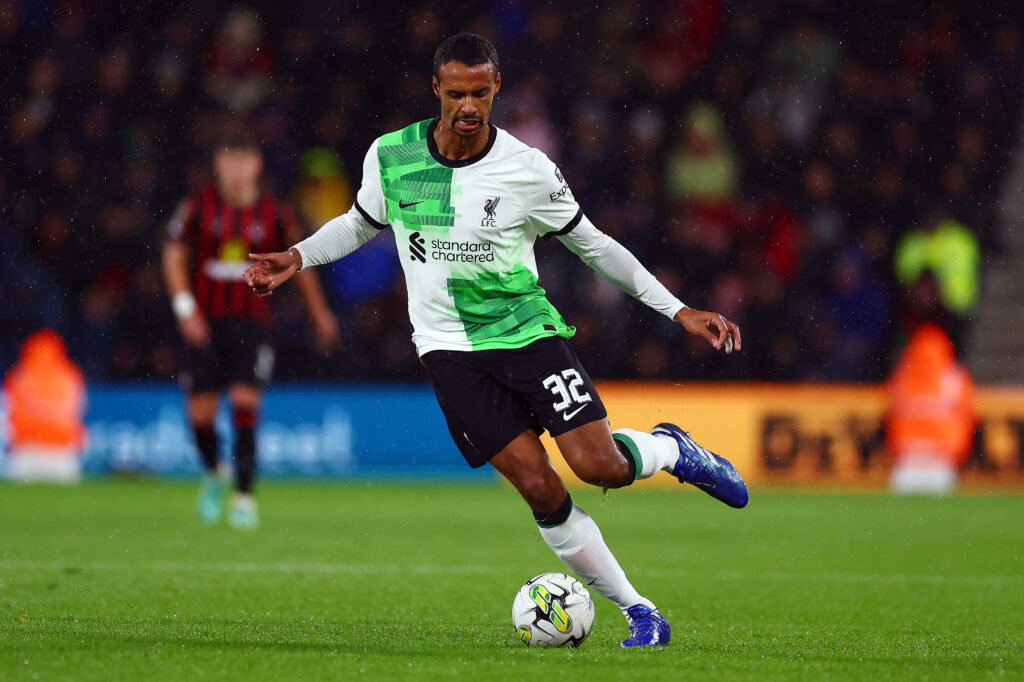 Matip AFC Bournemouth v Liverpool - Carabao Cup Fourth Round