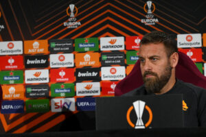 De Rossi AS Roma Training Session And Press Conference - UEFA Europa League 2023/24