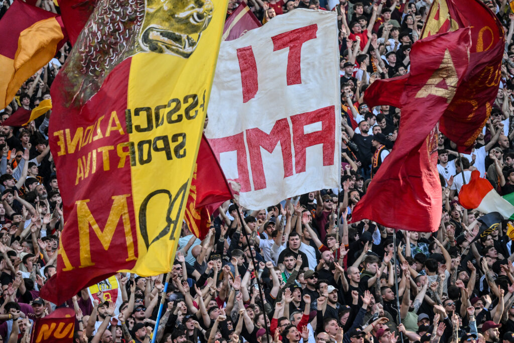 curva sud AS Roma v SS Lazio - Serie A TIM