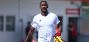 AS Roma Training Session ndicka