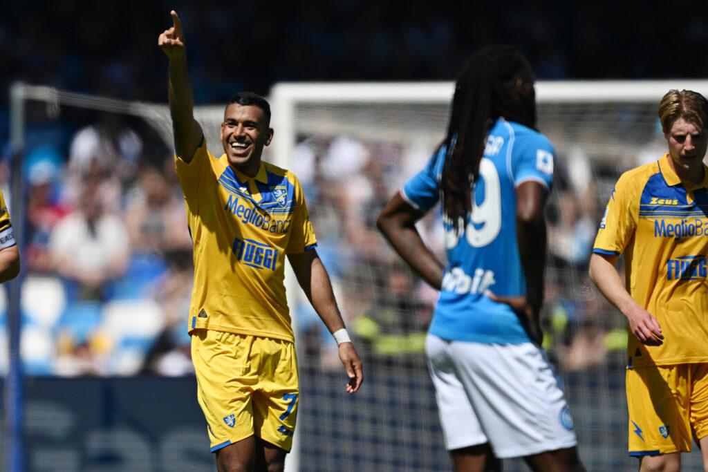 cheddira SSC Napoli v Frosinone Calcio - Serie A TIM