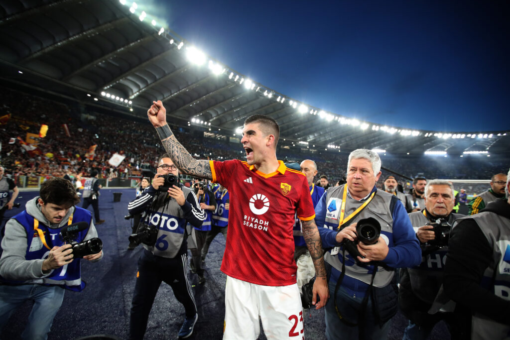 mancini AS Roma v SS Lazio - Serie A TIM