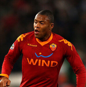 Julio Baptista AS Roma v AC Milan - Serie A