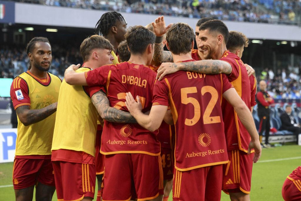Esultanza Gol SSC Napoli v AS Roma - Serie A TIM