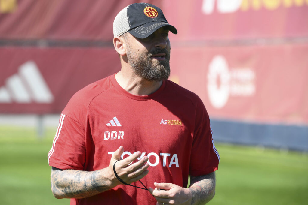 De Rossi AS Roma Training Session
