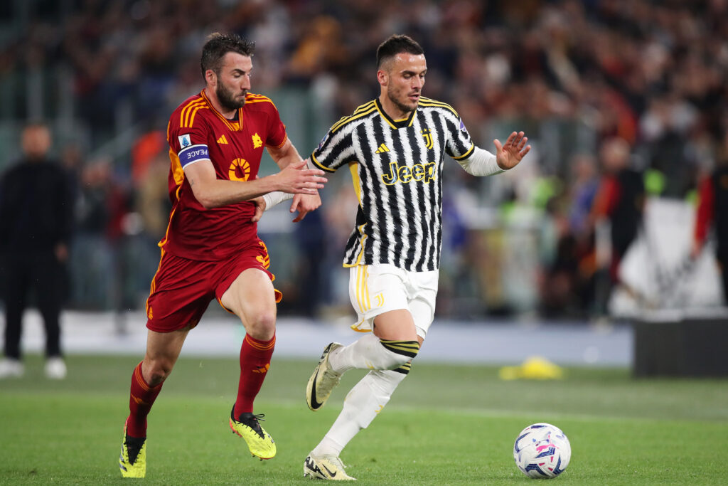 cristante AS Roma v Juventus - Serie A TIM