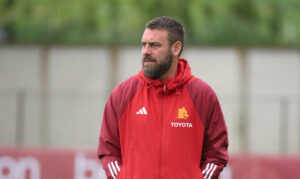 De Rossi AS Roma Training Session