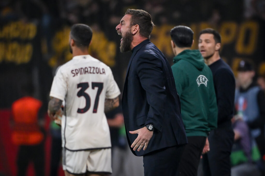 de rossi Bayer 04 Leverkusen v AS Roma: Semi-Final Second Leg - UEFA Europa League 2023/24