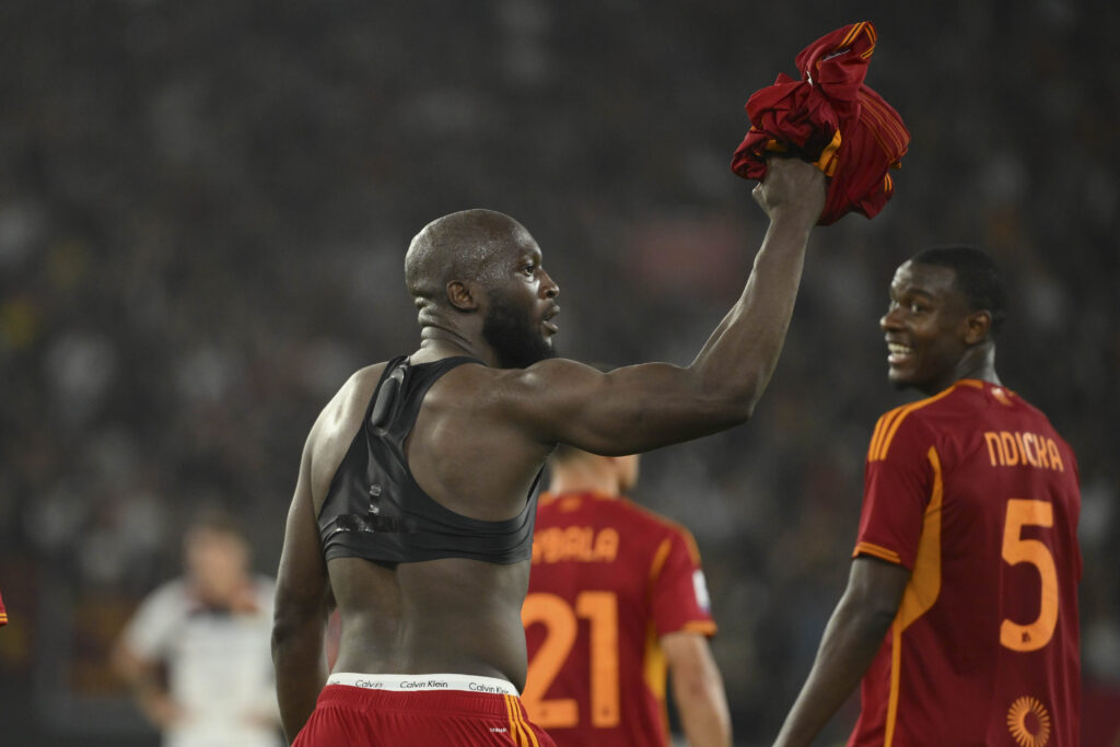 lukaku AS Roma v Genoa CFC - Serie A TIM