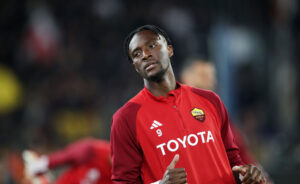 Abraham AS Roma v Bayer 04 Leverkusen: Semi-Final First Leg - UEFA Europa League 2023/24