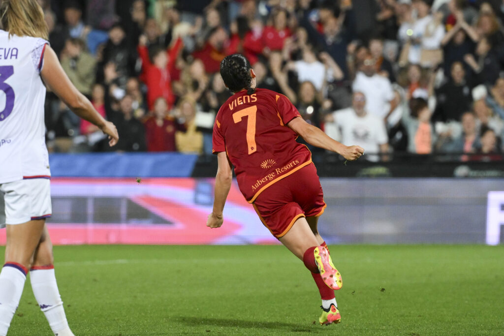 Viens AS Roma v ACF Fiorentina - Coppa Italia Women