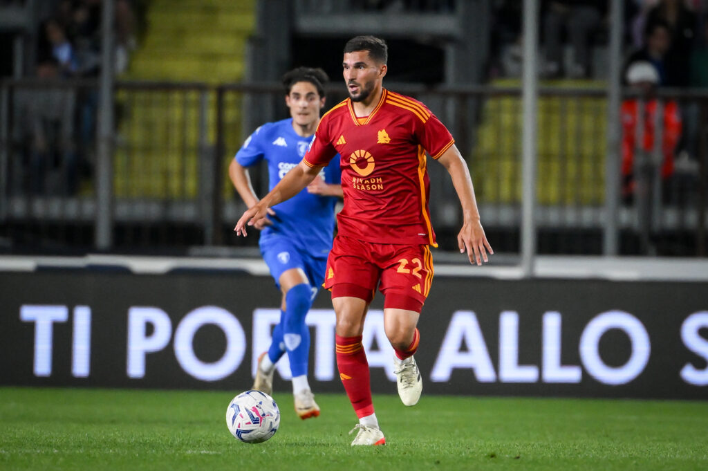 Houssem Aouar Empoli FC v AS Roma - Serie A TIM